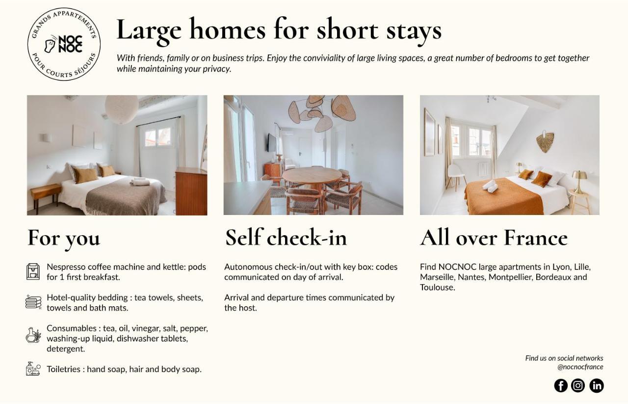 Nocnoc - Le Petit National Apartment ลีลล์ ภายนอก รูปภาพ